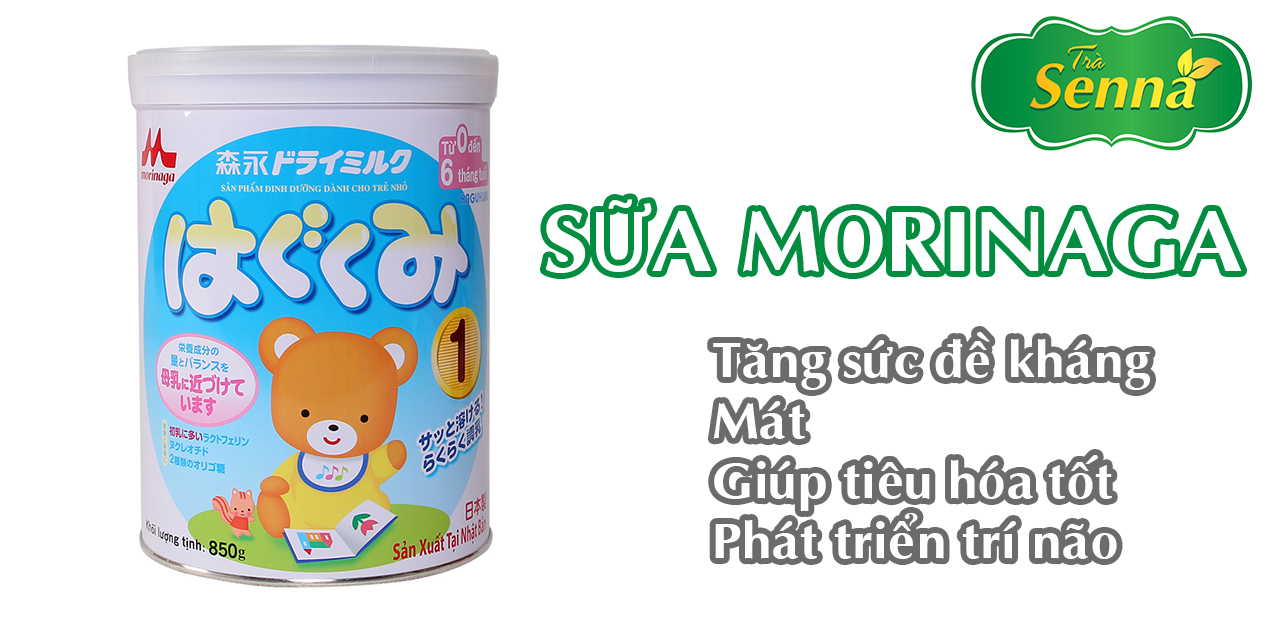 Sữa morinaga tốt cho trẻ bị táo bón